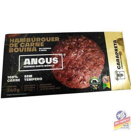 Green Fruit Hamburguer Cg Carapreta Angus Bov Cx G