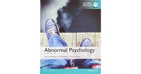 Abnormal Psychology By James N Butcher