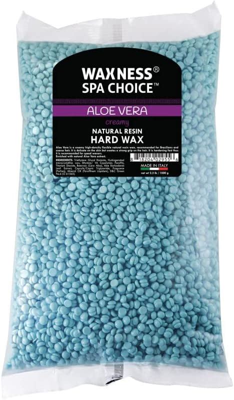 Amazon Waxness Spa Choice Mineral Silver Demi Creamy Hard Wax