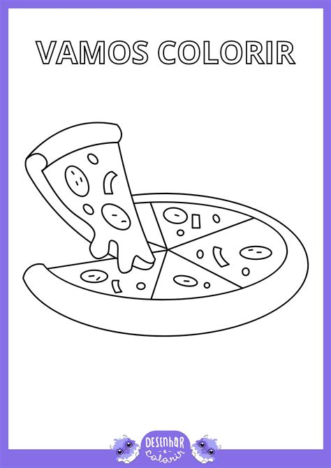 Desenho Para Desenhar Comida - 8
