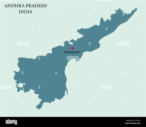 Andhra Pradesh capital city Amaravati Pinned on the Andhra Pradesh Map ...