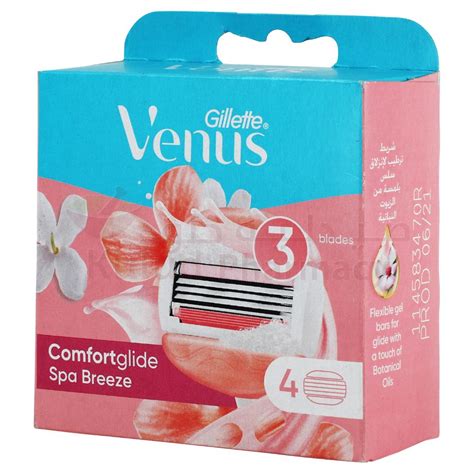 Gillette Venus Spa Breeze 2In1 Razor 3 PC | Kulud Pharmacy