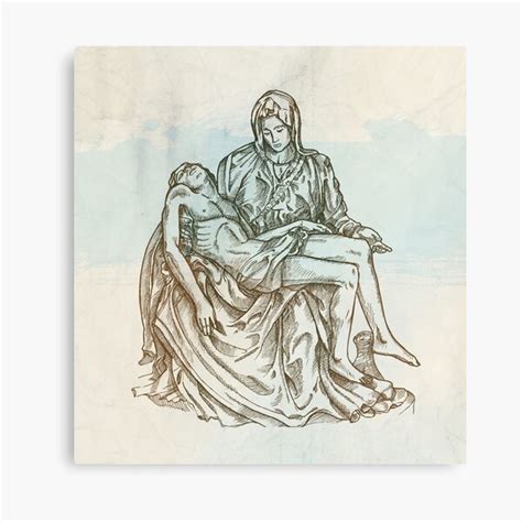 Pieta Canvas Prints Redbubble