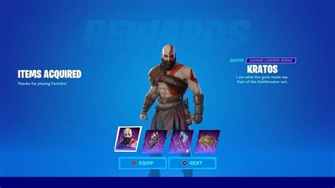 Fortnite Kratos Skin Return Release Date 2022 Chapter 3 Season 4