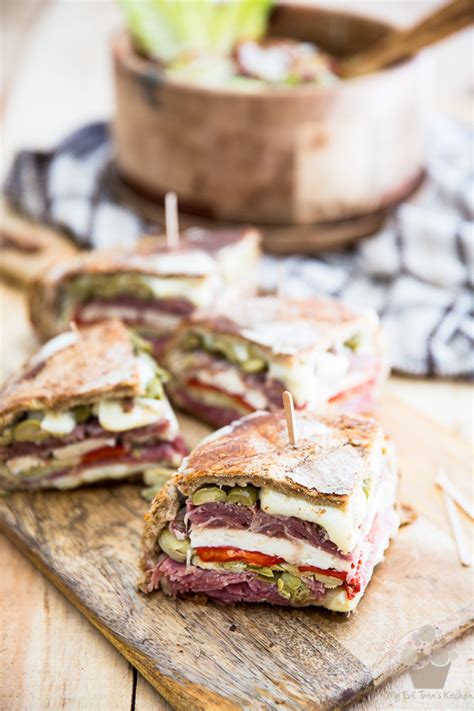 Muffuletta Aka Antipasti Sandwich My Evil Twin S Kitchen