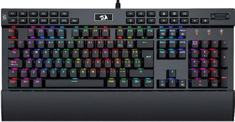 Teclado Redragon Yama Black K550 Rgb