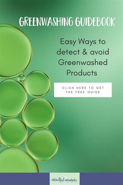 Get Your Free Greenwashing Guidebook In Eco Friendly Living Eco