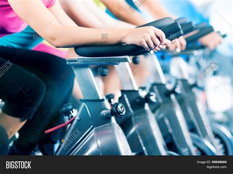 Group Four People Gym Image And Photo Free Trial Bigstock