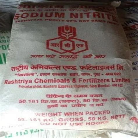 Sodium Nitrite Kutch Sodium Nitrite Wholesale Trader From Mumbai