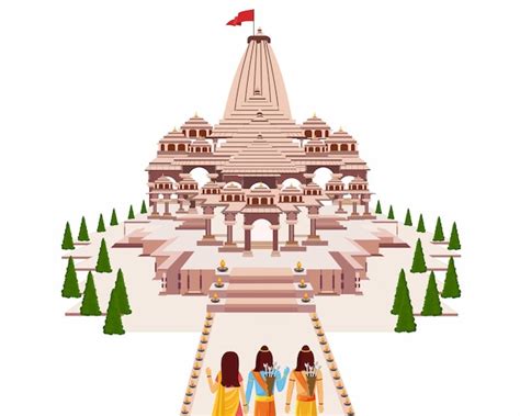 Premium Vector | Lord Rama with His Wife Sita and Brother Laxman return ...