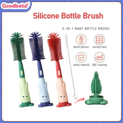 Jual Botol Brush Bayi Silikon In Baby Bottle Cleaner Brushes Bottle