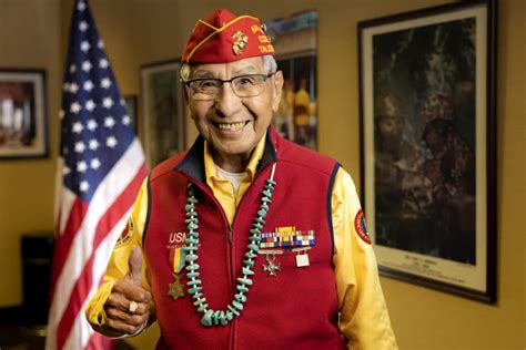 One Of The Last Living Navajo Code Talkers Shares His Story Here Now