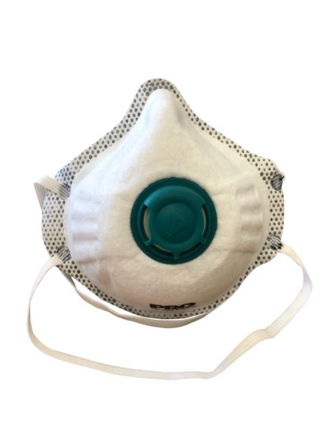 Pro Safety Gear P2 Cup Style Dust Masks With Plastic Valve Pac Fire