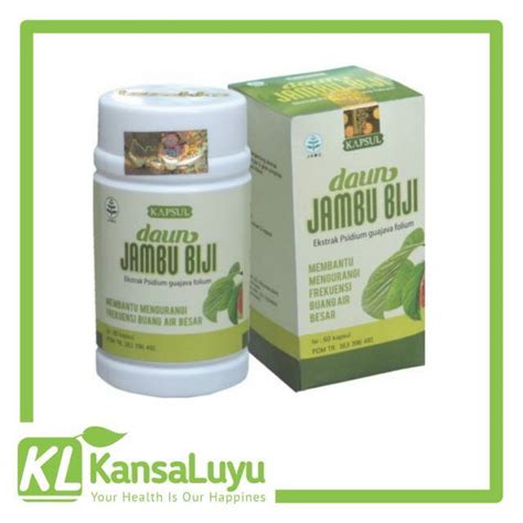 Jual Kapsul Daun Jambu Biji Obat Diare Herbal Shopee Indonesia