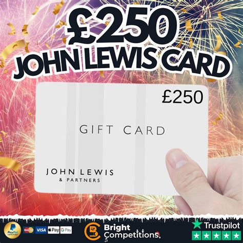 250 John Lewis Gift Card Bright Competitions