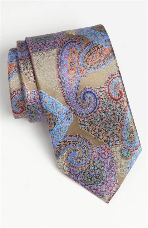 Zegna Ermenegildo Zegna Quindici Print Silk Tie Nordstrom In