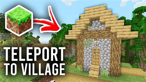 How To Teleport To Village In Minecraft Full Guide Youtube