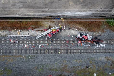 Train Collision In Delray Beach Florida See The Aftermath