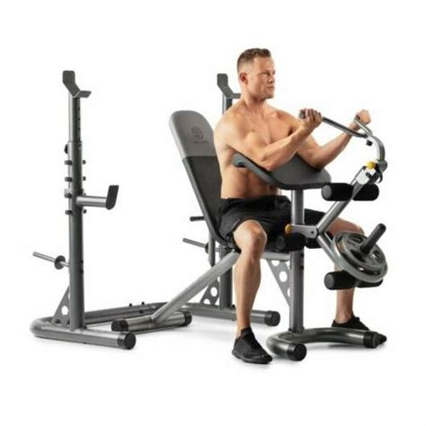 Gold S Gym XRS 20 Adjustable Olympic Workout Bench