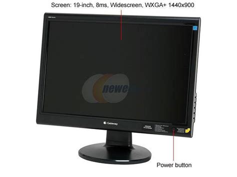 Gateway 19 Active Matrix TFT LCD WXGA LCD Monitor 8 Ms 1440 X 900 D