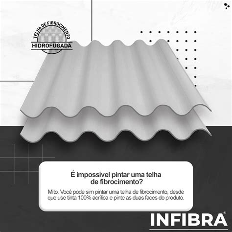 Telha Fibrocimento 5mm 2 44X92cm Infibra