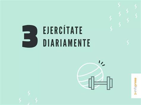 6 hábitos para aumentar la energia PPT