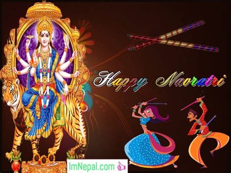 Happy Navratri Greeting Cards Quotes Wallpapers And Wishes Images