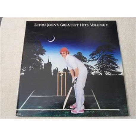 Elton John - Greatest Hits Volume II LP Vinyl Record For Sale