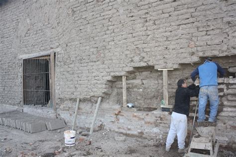 Restauración Estructural Del Adobe Y Geomalla Por 123cua Arquitectos