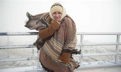 Veja Fotos Frente Fria Derruba Temperaturas No Sul Do Brasil E Pode