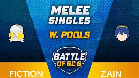 Fiction Sheik Vs Zain Marth Melee Singles Winners Top Battle