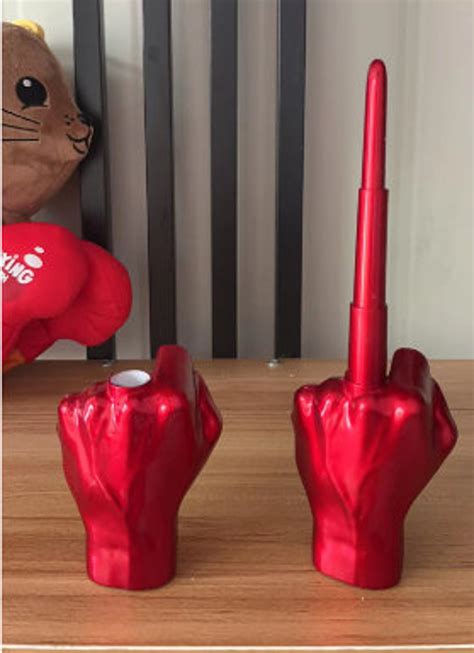 D Printed Middle Finger D Printed Collapsible Middle Etsy Uk