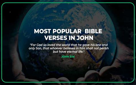 33 Most Popular John Bible Verses (With Commentary) - Scripture Savvy