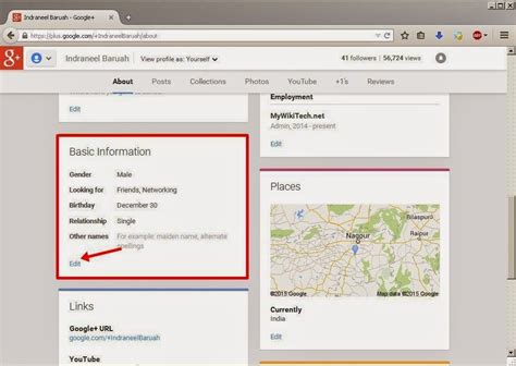 how to change age on google