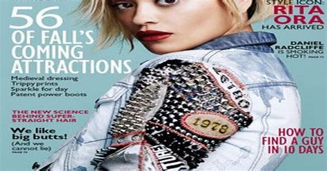 Rita Ora Poses Half Naked For High End Fashion Magazine OK Magazine