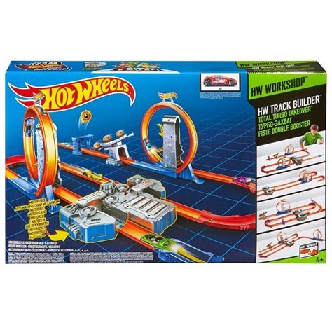 Hot Wheels TRACK Builder Pista Total Turbo Takeover Mattel BGX89 Starhouse Mega Store