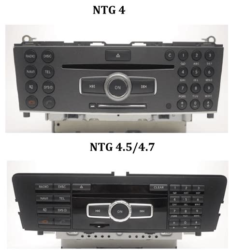 How To Identify Mercedes Benz Command Aps Ntg Ntg And Ntg