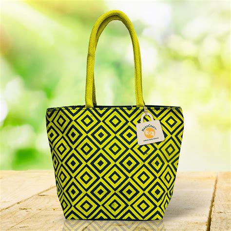 Jute Bag For Ladies Manufacturer Fl 008 B