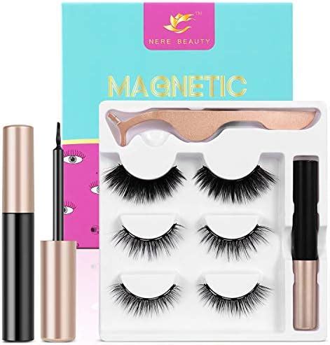 202Upgraded Magnetic Eyelashes And Eyeliner Kit Magnetic Eyeliner With