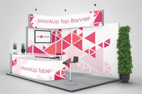 Booth Stand Mockup