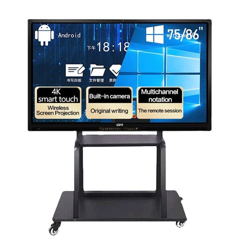 Multi Touch 65inch Electronic IR Interactive Whiteboard Smart Board All