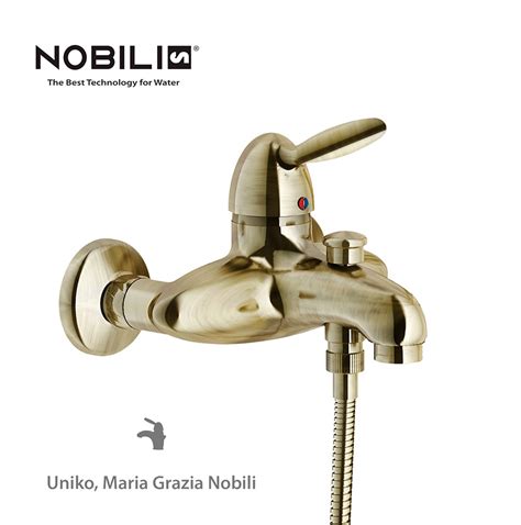 NOBILI Uniko UK110/1BR - Смеситель для ванны (бронза), купить в ...