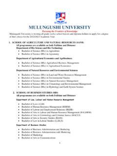 MULUNGUSHI UNIVERSITY / mulungushi-university.pdf / PDF4PRO