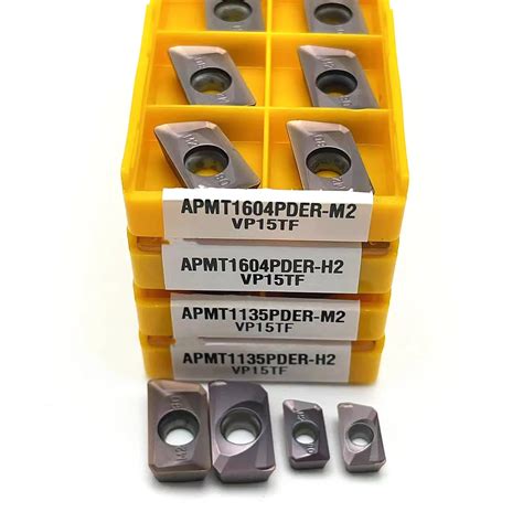 Apmt Apmt Pder M H Vp Tf Carbide Insert Milling Cutter Apmt