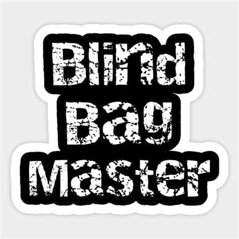 Blind Bags Blind Bag Master Funny Kids Trend - Blind Bag - Sticker | TeePublic