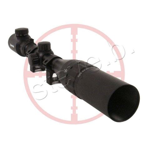 Rifle Scope 3 9x40 AOE With Shade Attachment