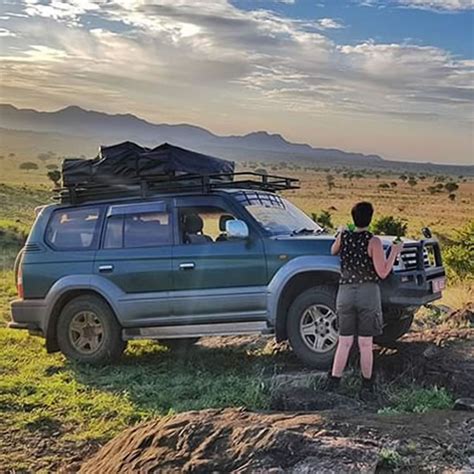 X Car Rentals In Uganda Car With A Rooftop Tent Camping