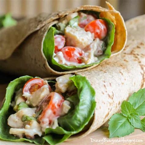 Easy Chicken Wrap Recipes For A Delicious Lunch Skip To My Lou