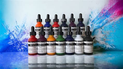 2 Set Purely Pigments Artists Colors Bakers Dozen 13 Colors Blood