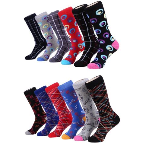 Mio Marino Mens Fun Dress Socks Colorful Funky Socks For Men